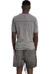 Thom Krom | SS26 - Tonal stitch cotton t-shirt, Dark used grey MTS934