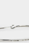 Werkstatt München | M2399 Hook silver bangle