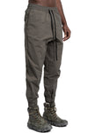 Thom Krom | SS26 - Low crotch tech pants, Olive earth MP48