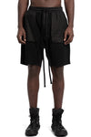 Contrast Shorts, Black