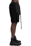 Contrast Shorts, Black