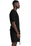 Thom Krom | SS26 - Cotton contrast T-shirt, Black MTS926