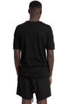 Thom Krom | SS26 - Cotton contrast T-shirt, Black MTS926