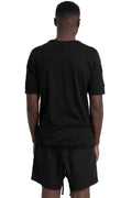 Thom Krom | SS26 - Cotton contrast T-shirt, Black MTS926