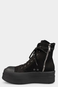 Rick Owens DRKSHDW | AW24 Porterville - Double bumper sneakers, Black / Black