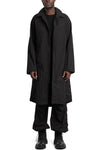 JG1 | SS26 - Mag Para-collar trench, Black 10B
