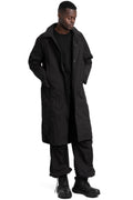 JG1 | SS26 - Mag Para-collar trench, Black 10B