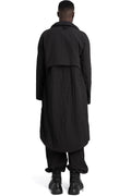 JG1 | SS26 - Mag Para-collar trench, Black 10B
