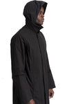 JG1 | SS26 - Mag Para-collar trench, Black 10B