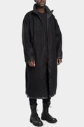 Daniele Bastas | AW24 - Oversized zip wool coat