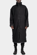 Daniele Bastas | AW24 - Oversized zip wool coat