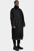 Daniele Bastas | AW24 - Oversized zip wool coat