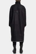 Daniele Bastas | AW24 - Oversized zip wool coat