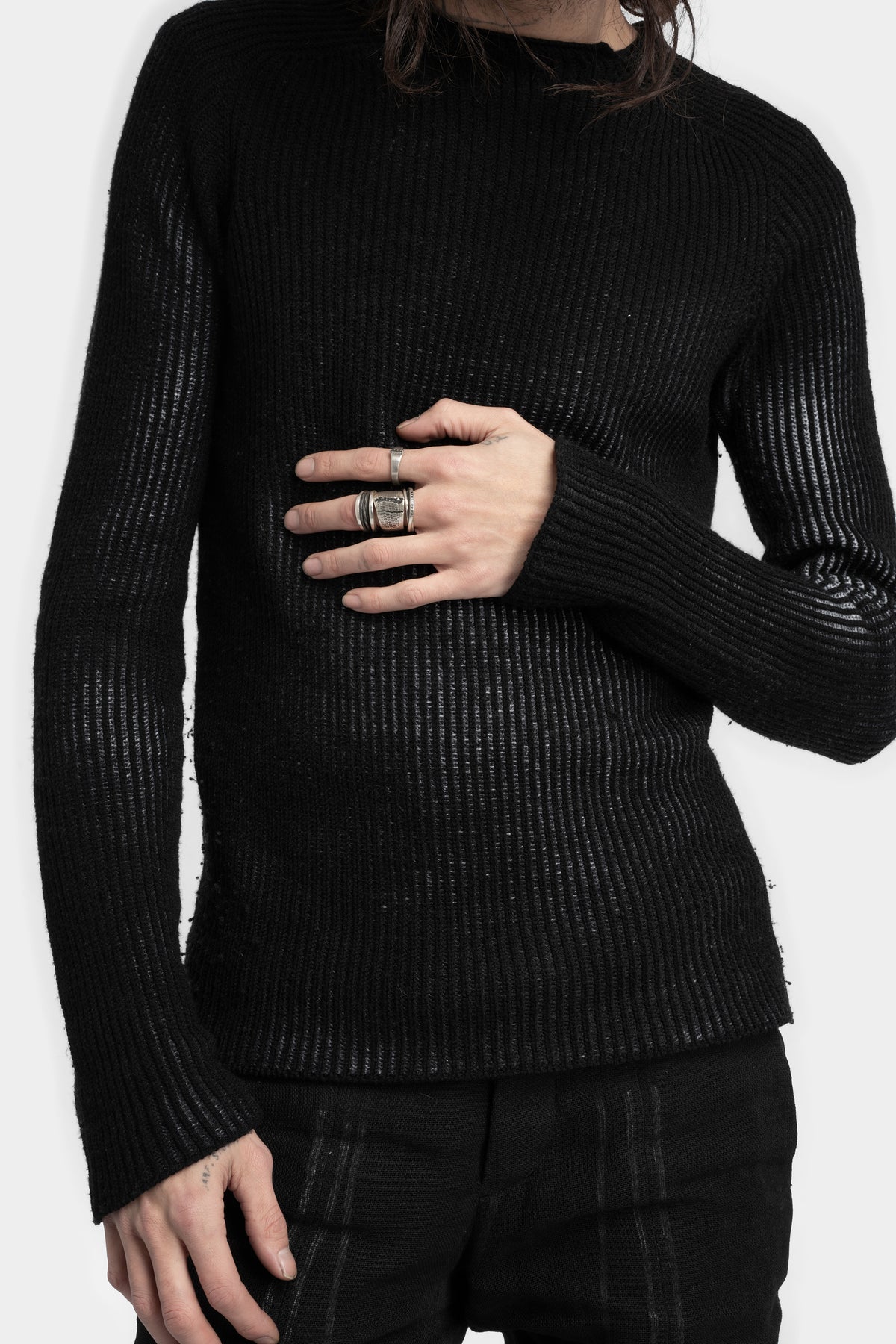 Enri Mars | Black diamonds ring