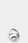 Enris Mars | Black diamonds crater ring