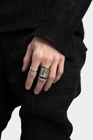 Enri Mars | Black diamonds ring