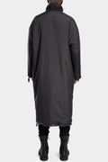 Daniele Bastas | AW24 - Oversized zip wool coat