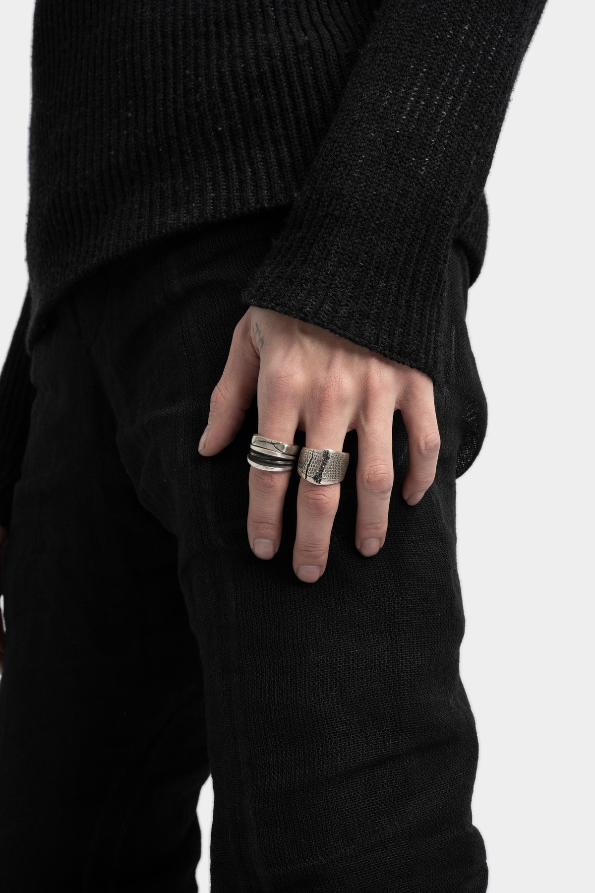 Enri Mars | Silver twist ring