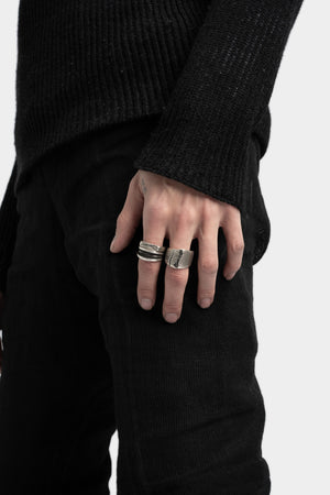 Enri Mars | Black diamonds ring