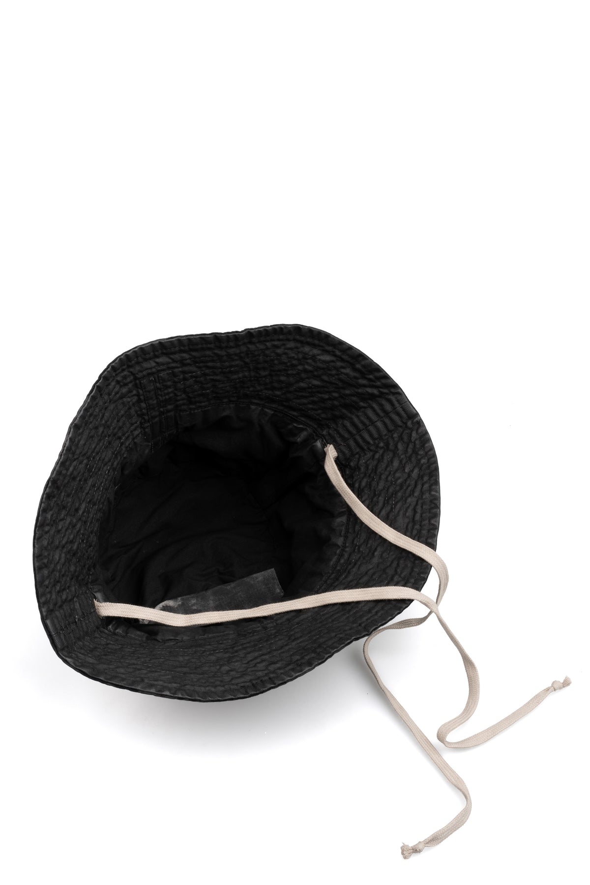 Rick Owens DRKSHDW | SS26 - Gilligan bucket hat, Deep Black Denim DA01F4479 DBK