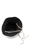 Gilligan bucket hat, Deep Black Denim DBK