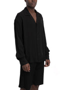 La Haine Inside Us | SS26 - Embossed comfort shirt, M1238