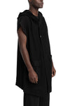 La Haine Inside Us | SS26 - Hooded jersey cardigan, M1246