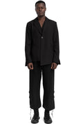 La Haine Inside Us | SS26 - Asymmetrical front one button blazer M1232