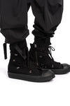 La Haine Inside Us | SS26 - Tuck-draped nylon cargo pants, M1213