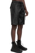 La Haine Inside Us | SS26 - Vegan leather shorts, M1210