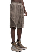 La Haine Inside Us | SS26 - Bermuda shorts, Cold Dye Fango M1274