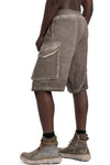 La Haine Inside Us | SS26 - Bermuda shorts, Cold Dye Fango M1274