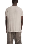 La Haine Inside Us | SS26 - Cold dyed viscose t-shirt, Sand M1225