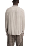 La Haine Inside Us | SS26 - Cold dyed viscose shirt, Sand M1224
