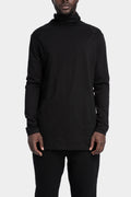 First Aid To The Injured | AW24 - Raglan LS turtleneck T-Shirt, Black