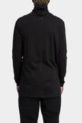 First Aid To The Injured | AW24 - Raglan LS turtleneck T-Shirt, Black