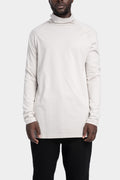 First Aid To The Injured | AW24 - Raglan LS turtleneck T-Shirt, Off White