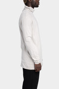 First Aid To The Injured | AW24 - Raglan LS turtleneck T-Shirt, Off White