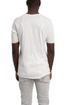 Thom Krom | SS26 - Ribbed sleeve t-shirt, White MTS934