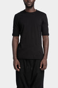 First Aid To The Injured | AW24 - Piped seams T-Shirt, Black