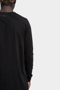 First Aid To The Injured | AW24 - Raglan LS T-Shirt, Black