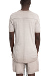 Thom Krom | SS26 - Slim rib t-shirt, Cold dye stone MTS948