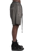 Thom Krom | SS26 - Contrast Shorts, Cold dye grey MST515