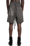 Thom Krom | SS26 - Contrast Shorts, Cold dye grey MST515