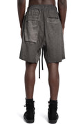 Thom Krom | SS26 - Contrast Shorts, Cold dye grey MST515
