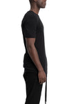 Thom Krom | SS26 - Slim rib t-shirt, Black MTS948