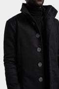 MD75 | AW24 - Wool / Cashmere blend high neck coat