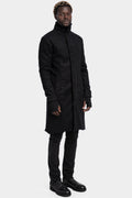 MD75 | AW24 - Wool / Cashmere blend high neck coat