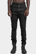 MD75 | AW24 - Leather effect coated slim fit jeans