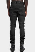 MD75 | AW24 - Leather effect coated slim fit jeans